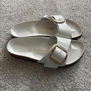 Birkenstock Madrid big buckle slide size 40